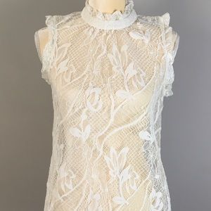 COPY - Sleeveless Lace Top